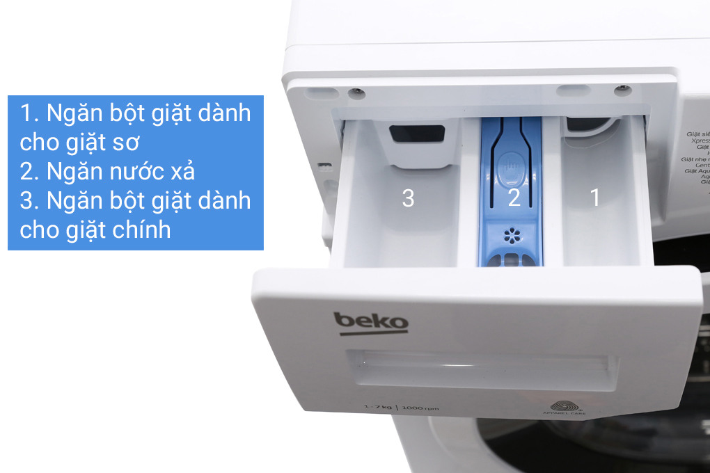 Máy giặt Beko Inverter 7 kg WMY 71083 LB3 giá tốt