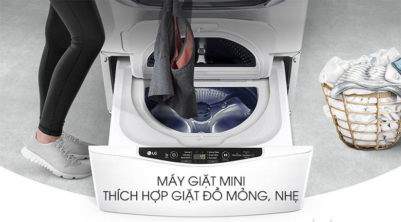 Máy giặt LG TWINWash Mini Inverter 2 kg TG2402NTWW