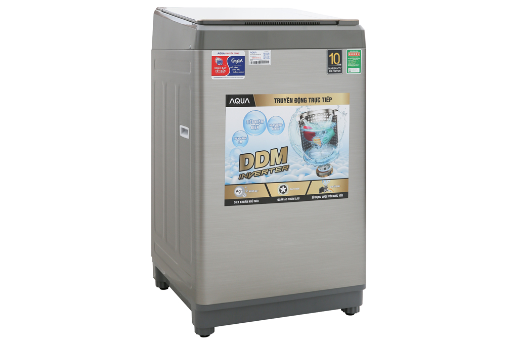 Máy giặt Aqua Inverter 9 Kg AQW-DK90CT S chính hãng