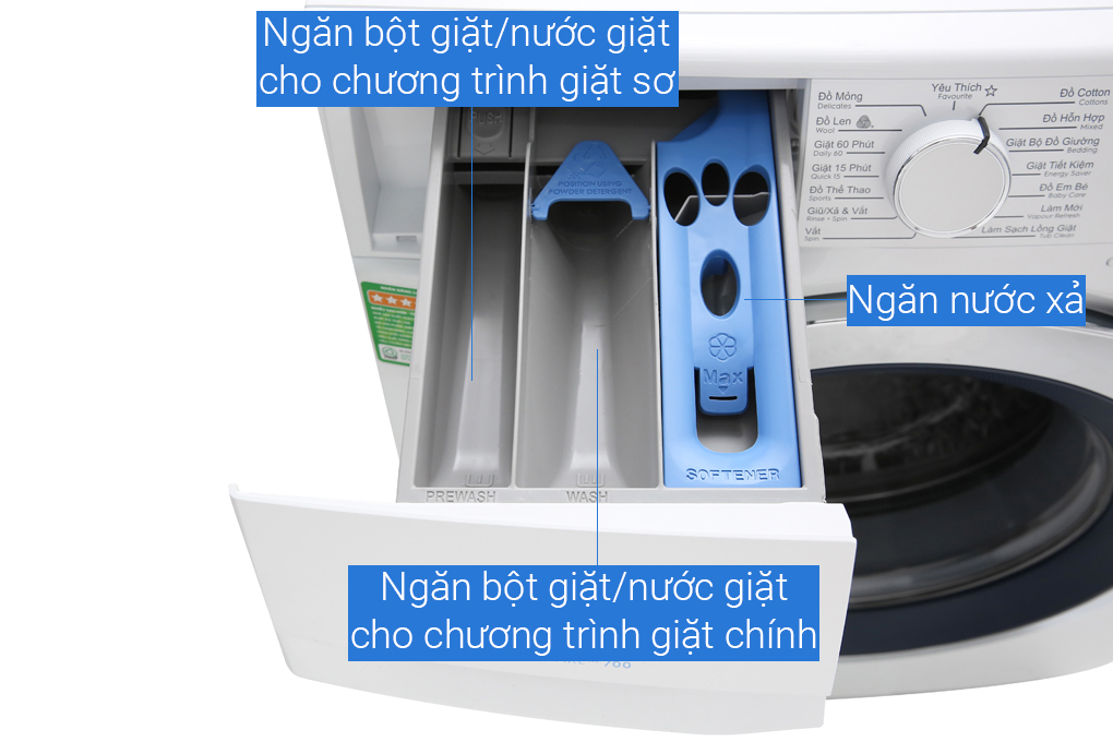 Máy giặt Electrolux Inverter 9 kg EWF9024BDWA giá tốt