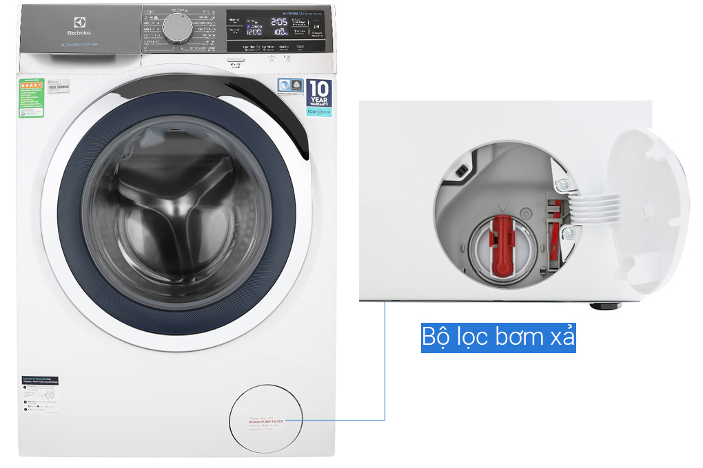 Máy giặt Electrolux Inverter 10 kg EWF1023BEWA
