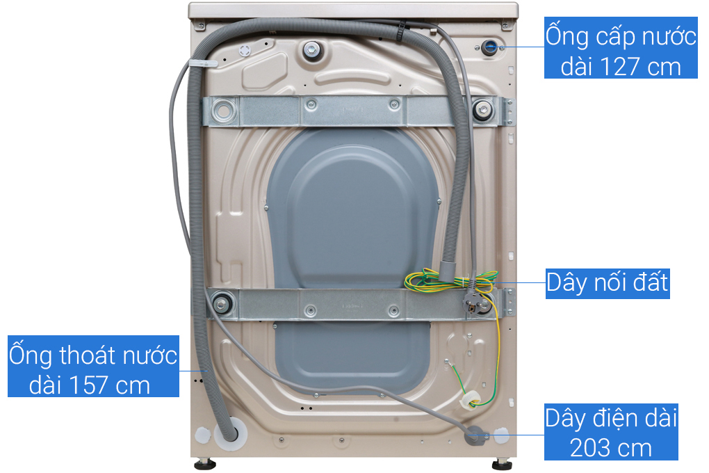 Máy giặt Aqua Inverter 9.5 kg AQD-D950E N