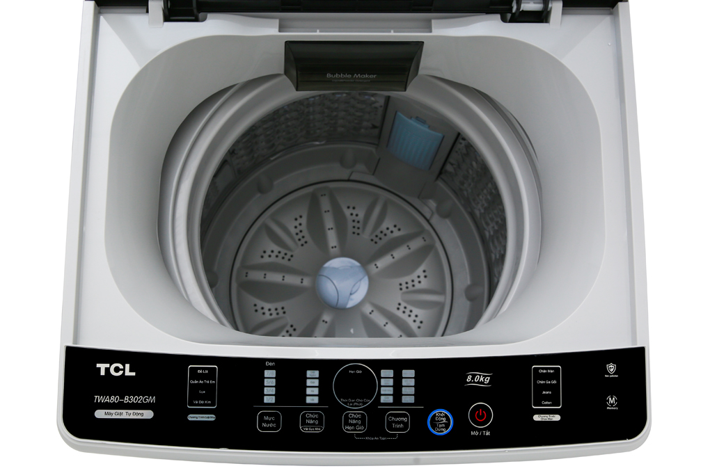 Máy giặt TCL 8 Kg TWA80-B302GM