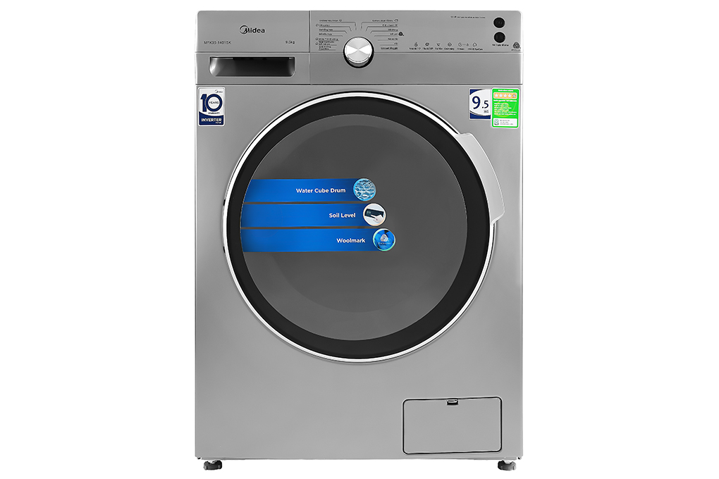 Bán máy giặt Midea Inverter 9.5 Kg MFK95-1401SK