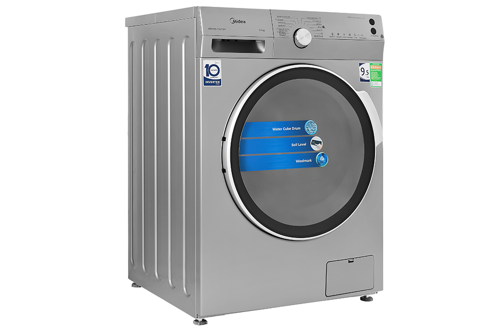 Máy giặt Midea Inverter 9.5 Kg MFK95-1401SK chính hãng