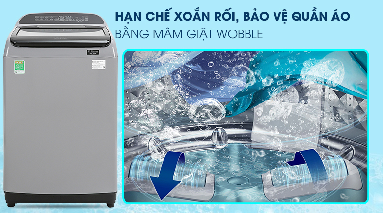 Máy giặt Samsung Inverter 8.5 kg WA85T5160BY/SV