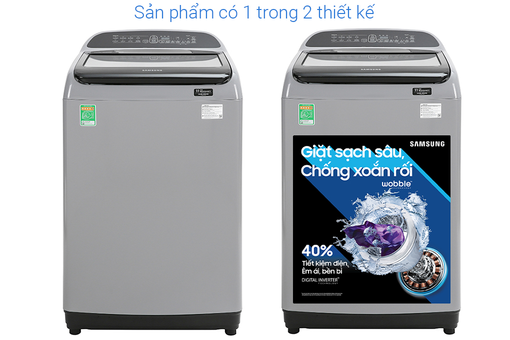 Bán máy giặt Samsung Inverter 8.5 kg WA85T5160BY/SV