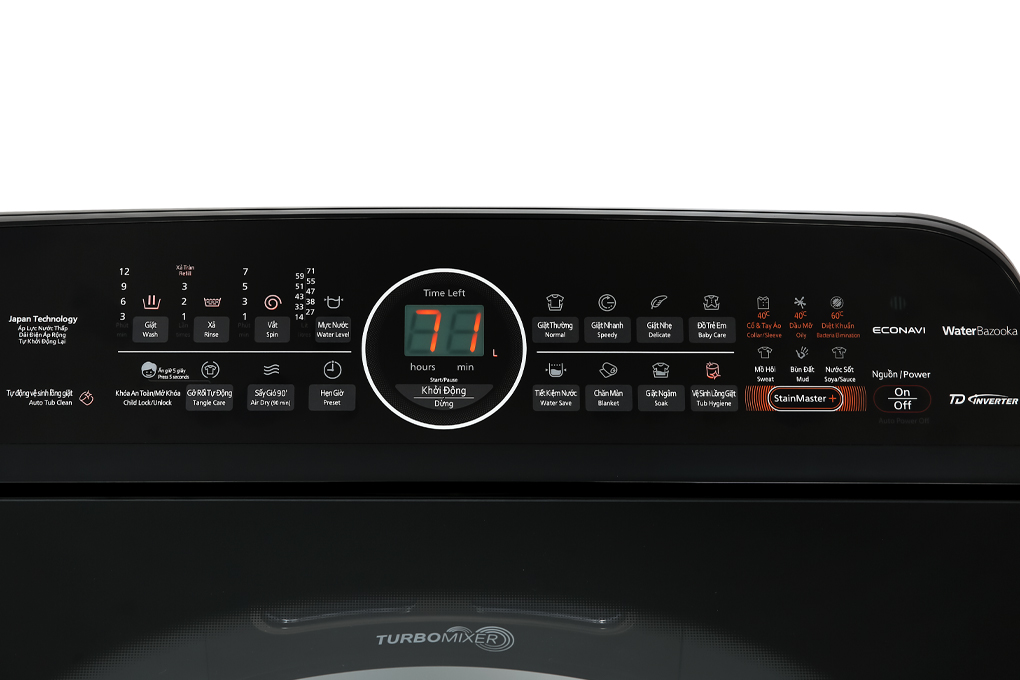 Máy giặt Panasonic Inverter 9.5 Kg NA-FD95V1BRV giá tốt