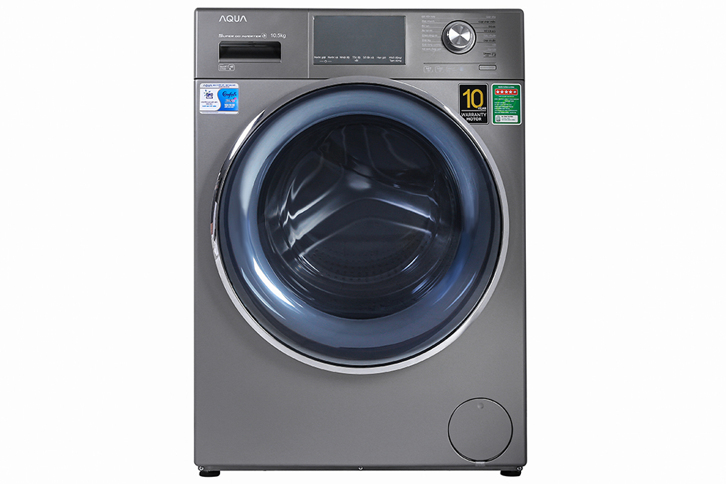 Bán máy giặt Aqua Inverter 10.5 KG AQD-DD1050E S