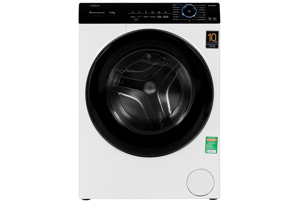 Bán máy giặt Aqua Inverter 8 KG AQD-A800F W