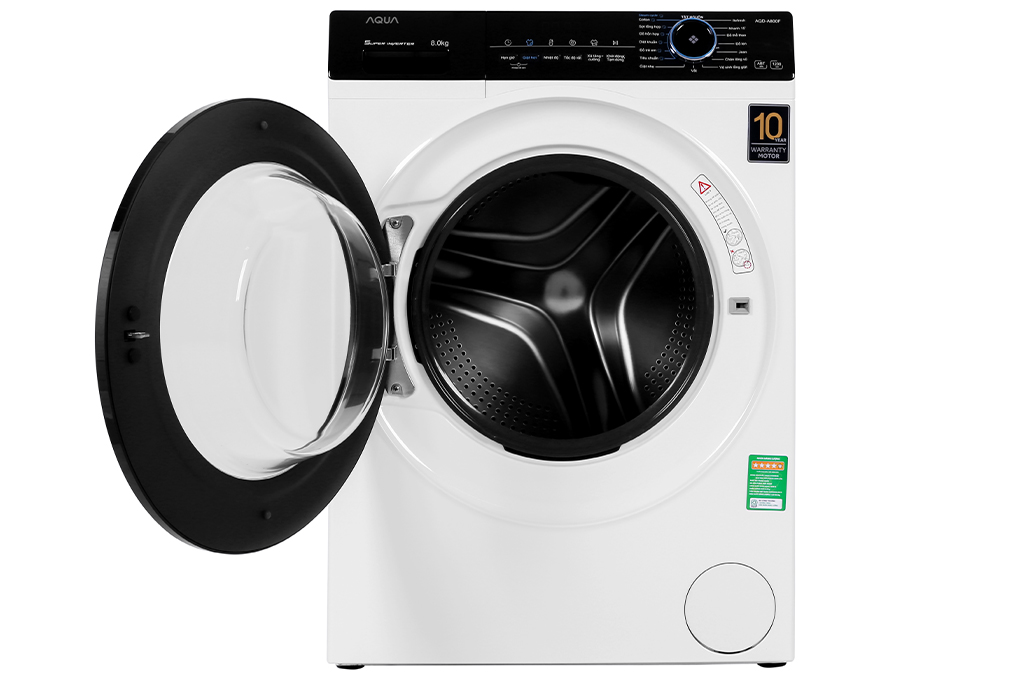 Mua máy giặt Aqua Inverter 8 KG AQD-A800F W
