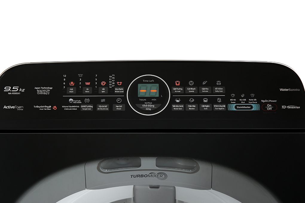Máy giặt Panasonic Inverter 9.5kg NA-FD95X1LRV giá tốt