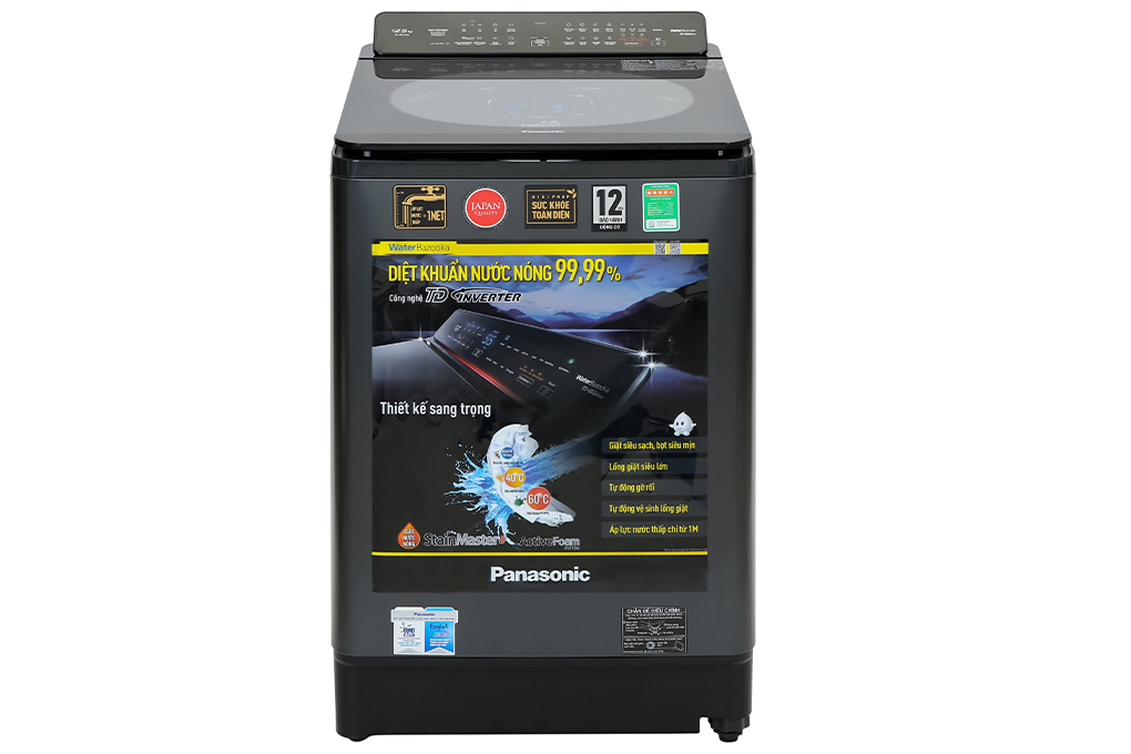 Bán máy giặt Panasonic Inverter 12.5 Kg NA-FD125V1BV Mới 2021