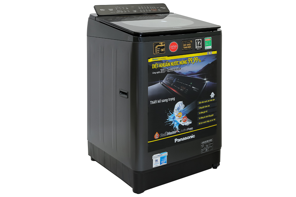 Máy giặt Panasonic Inverter 12.5 Kg NA-FD125V1BV Mới 2021 chính hãng