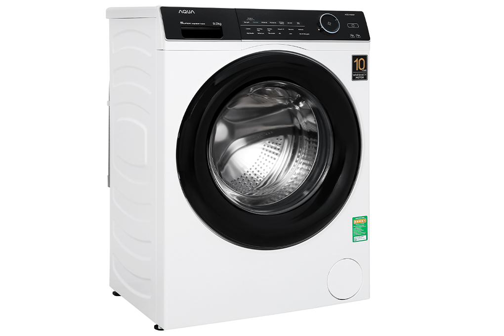 Máy giặt Aqua Inverter 9.0 KG AQD-A900F W chính hãng