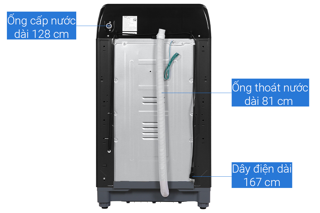 Máy giặt Aqua 8.8 KG AQW-FR88GT.BK