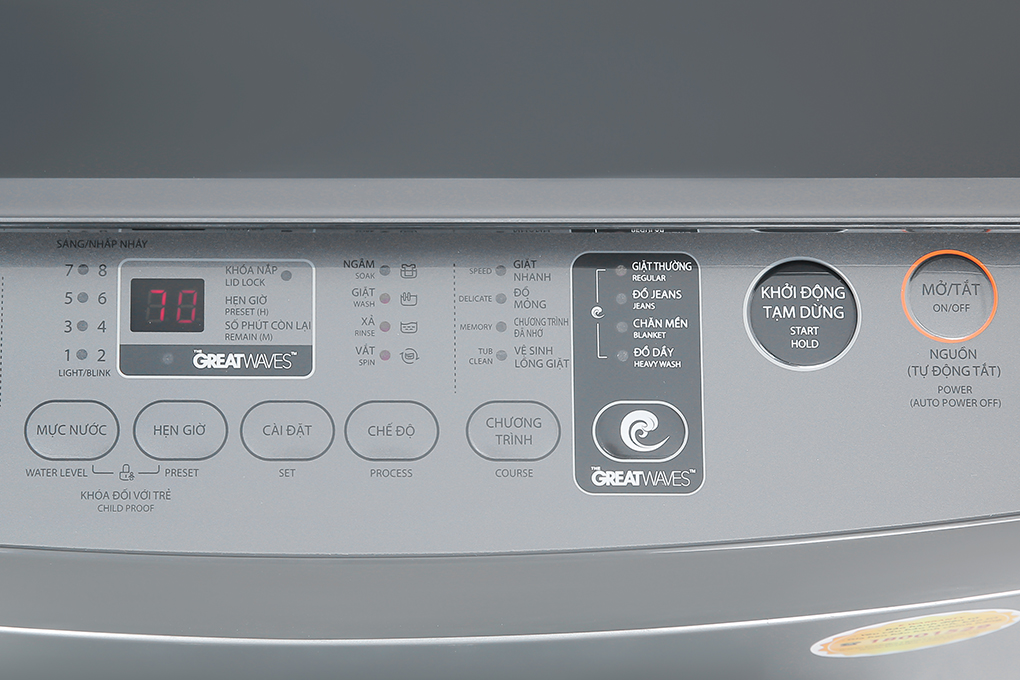 Máy giặt Toshiba Inverter 12 kg AW-DUK1300KV(SG) chính hãng