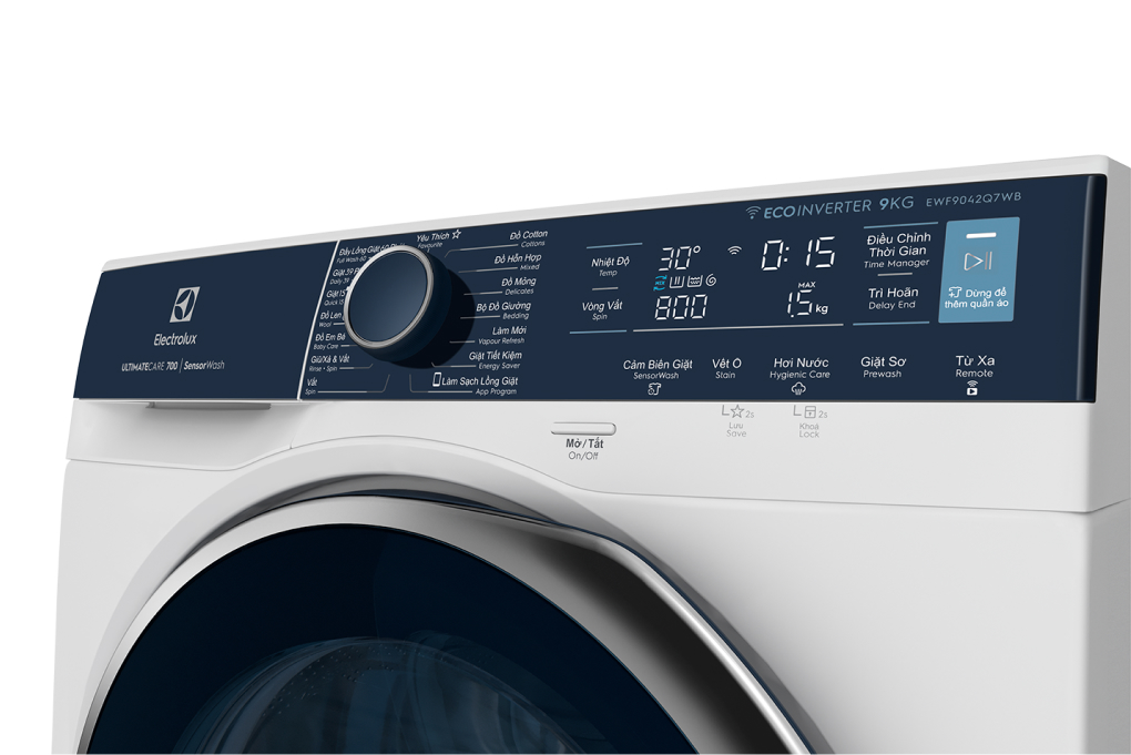 Mua máy giặt Electrolux Inverter 9 kg EWF9042Q7WB