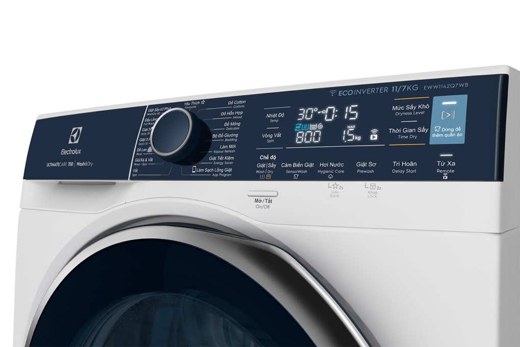 Mua máy giặt sấy Electrolux Inverter 11 kg EWW1142Q7WB