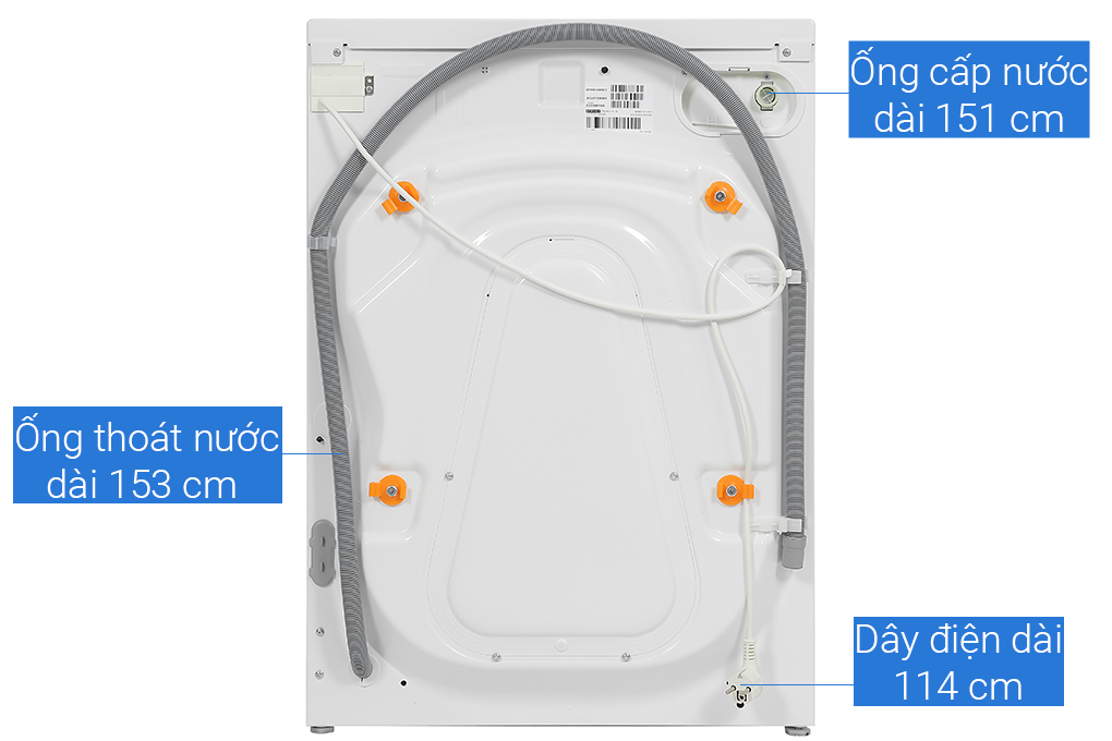Máy giặt Whirlpool Inverter 9 Kg FFB9458WV EE