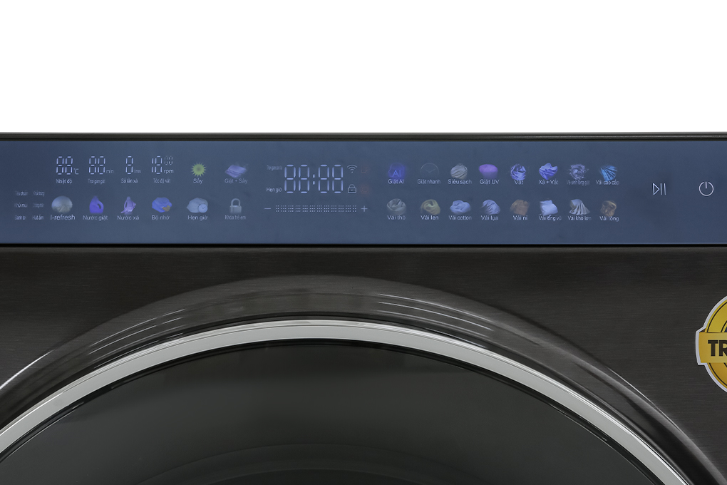 Máy giặt sấy Aqua Inverter 15 Kg AQD-DH1500G PP