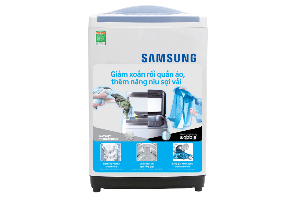 Bán máy giặt Samsung 9 kg WA90M5120SW/SV