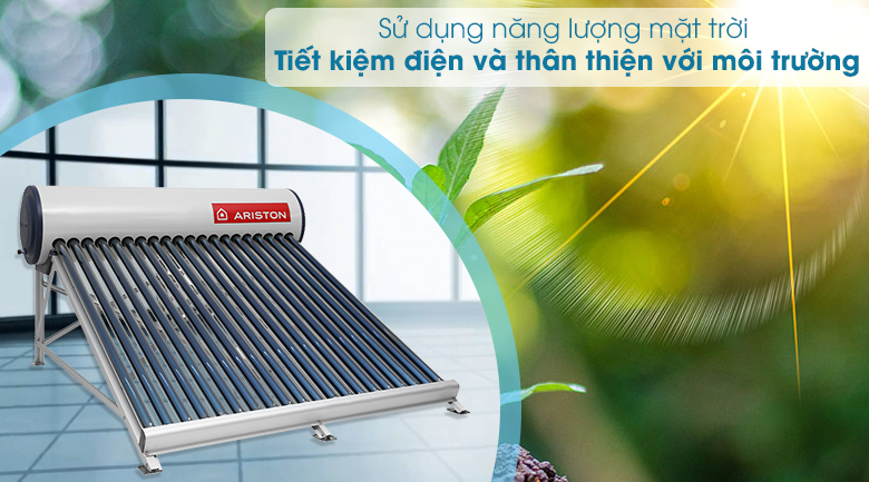 Máy nước nóng năng lượng mặt trời Ariston 250 lít Eco 1820