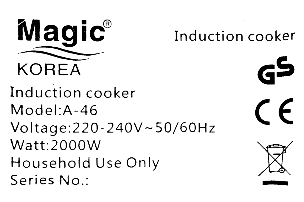 Bếp từ Magic A-46