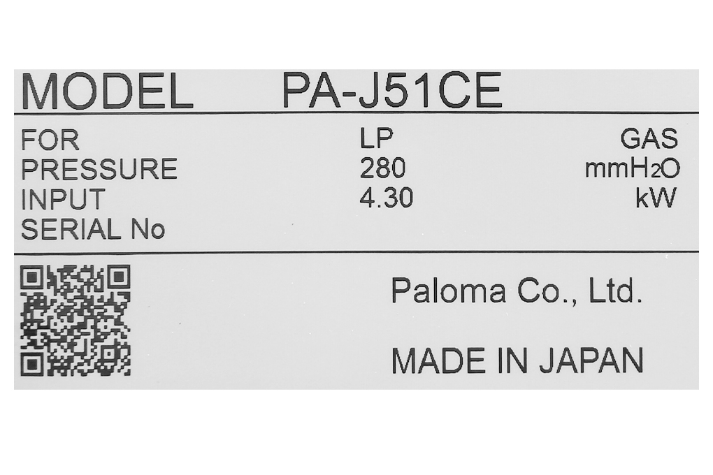 Bếp ga đôi Paloma PA-J51CE