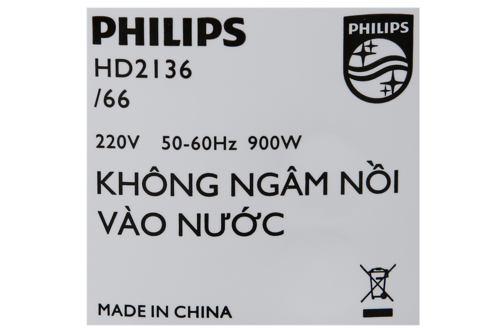 Nồi áp suất điện Philips HD2136/66 5 lít