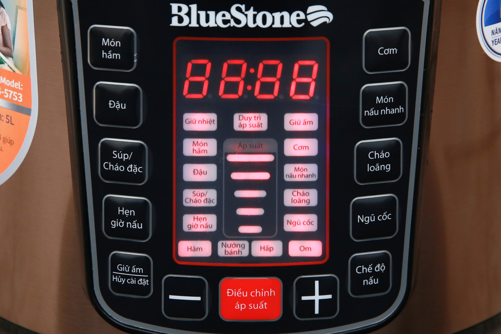 Nồi áp suất điện Bluestone PCB-5753 5 lít