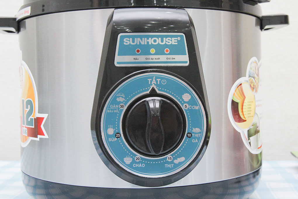 Nồi áp suất điện Sunhouse SHD-1552 5 lít