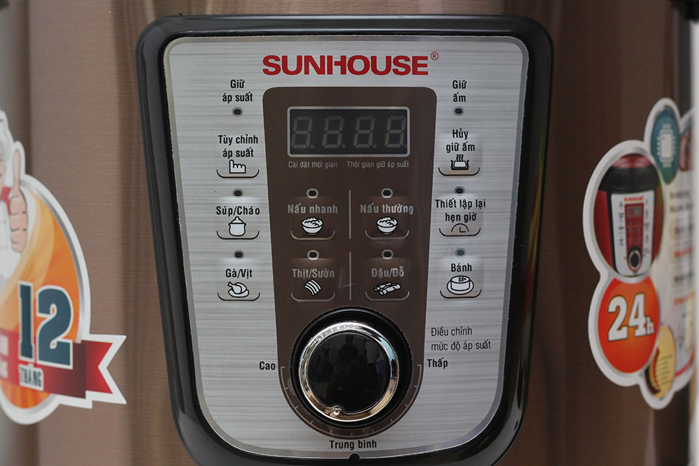 Nồi áp suất điện Sunhouse SHD 1767 6.0 lít
