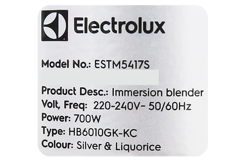 Máy xay sinh tố cầm tay Electrolux ESTM5417S