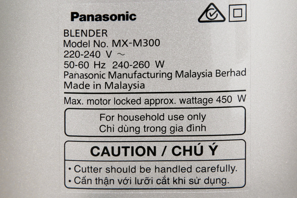 Máy xay sinh tố Panasonic MX-M300SRA