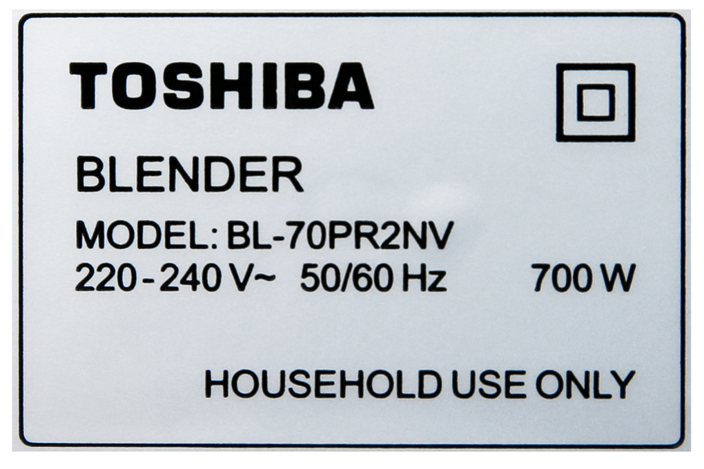 Máy xay sinh tố Toshiba BL-70PR2NV