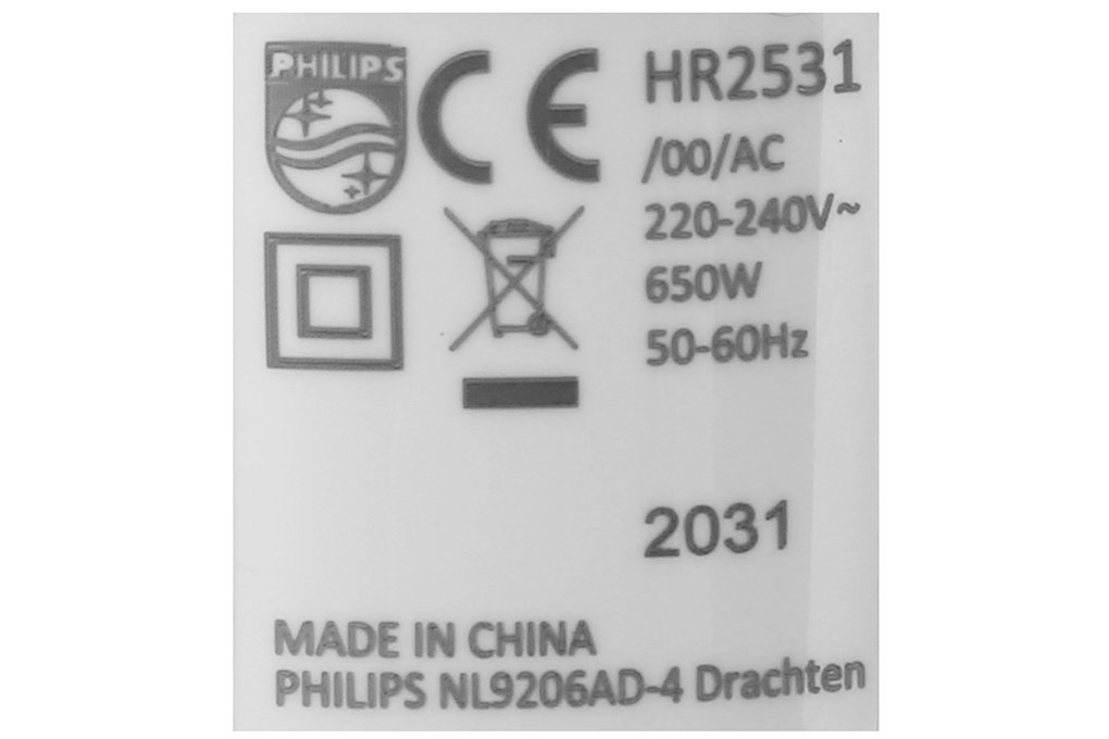Máy xay sinh tố cầm tay Philips HR2531