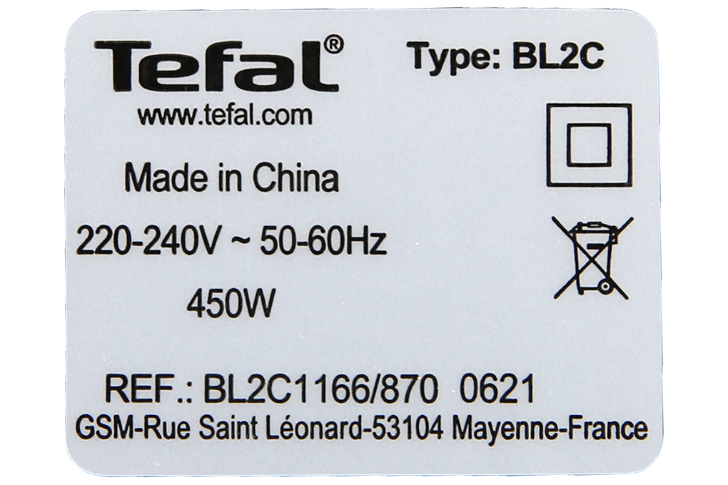 Máy xay sinh tố Tefal Blendeo BL2C1166