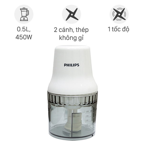 Máy xay thịt Philips HR1393