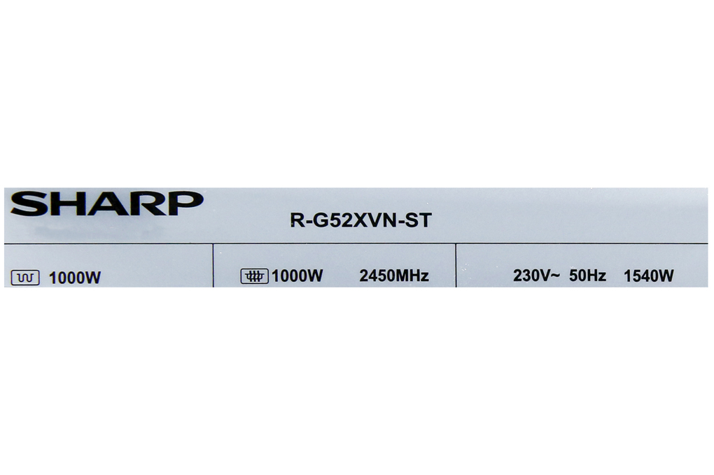 Lò vi sóng Sharp R-G52XVN-ST 25 lít