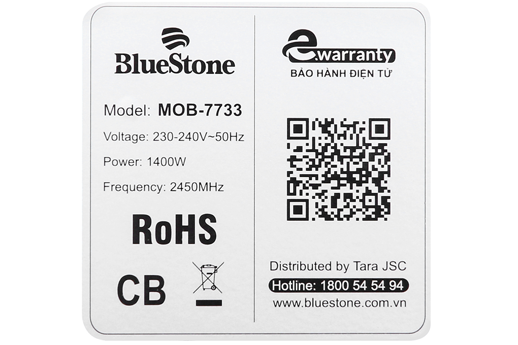 Lò vi sóng Bluestone MOB-7733 25 lít