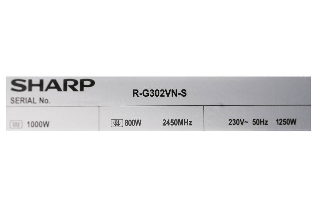 Lò vi sóng Sharp R-G302VN-S 23 lít