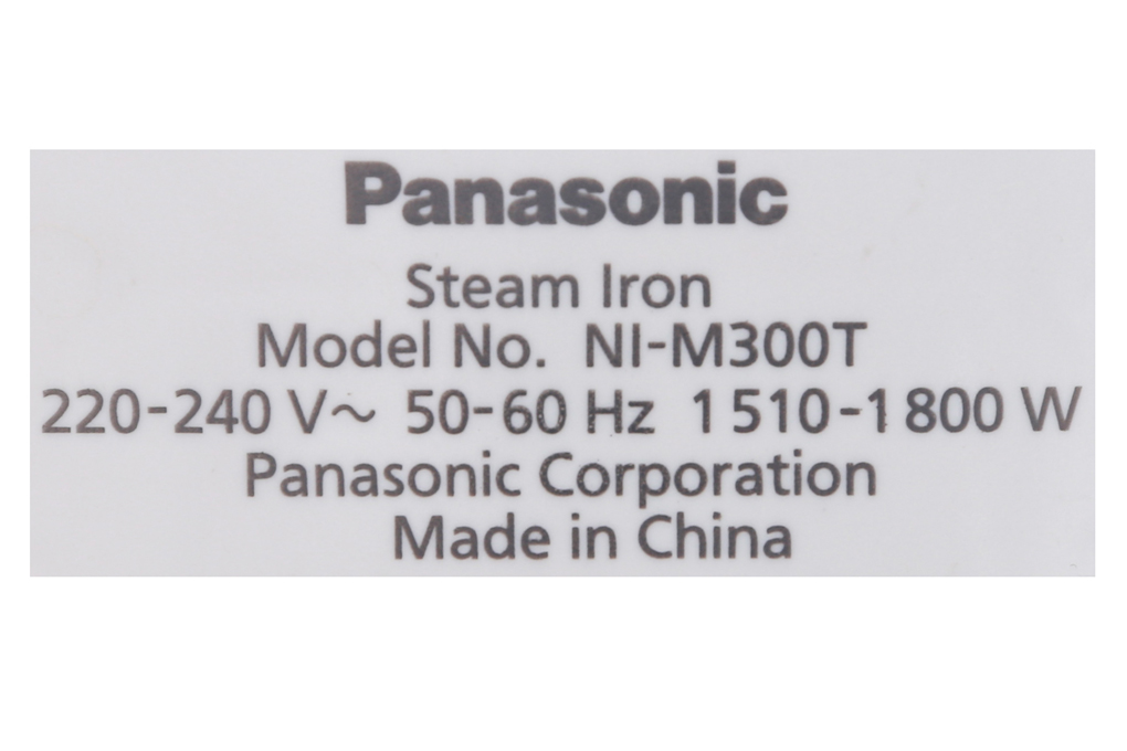 Bàn ủi hơi nước Panasonic NI-M300TVRA