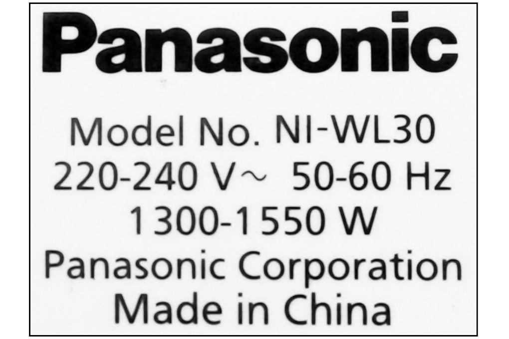 Bàn ủi hơi nước Panasonic NI-WL30VRA