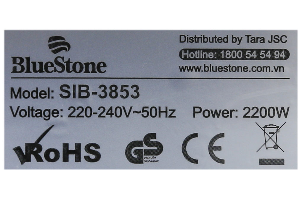 Bàn ủi hơi nước Bluestone SIB-3853