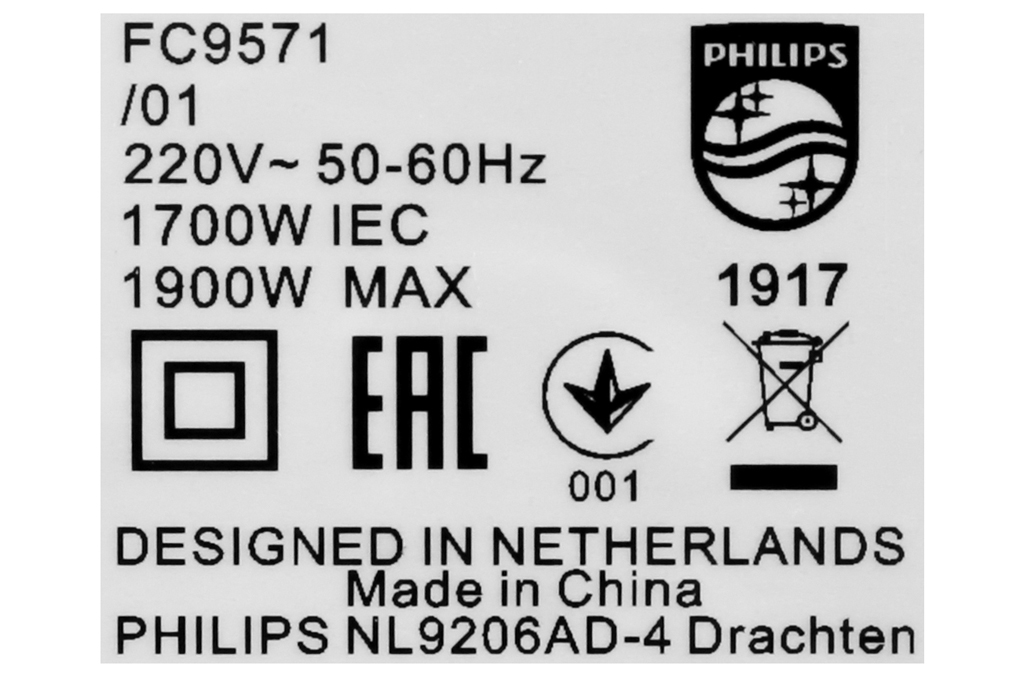 Máy hút bụi Philips FC9571 1900W