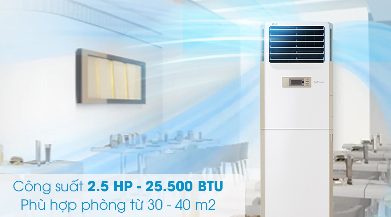 Máy lạnh Tủ đứng LG Inverter 2.5 HP APNQ24GS1A4