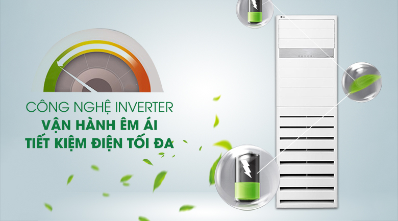 Máy lạnh Tủ đứng LG Inverter 3 HP APNQ30GR5A4