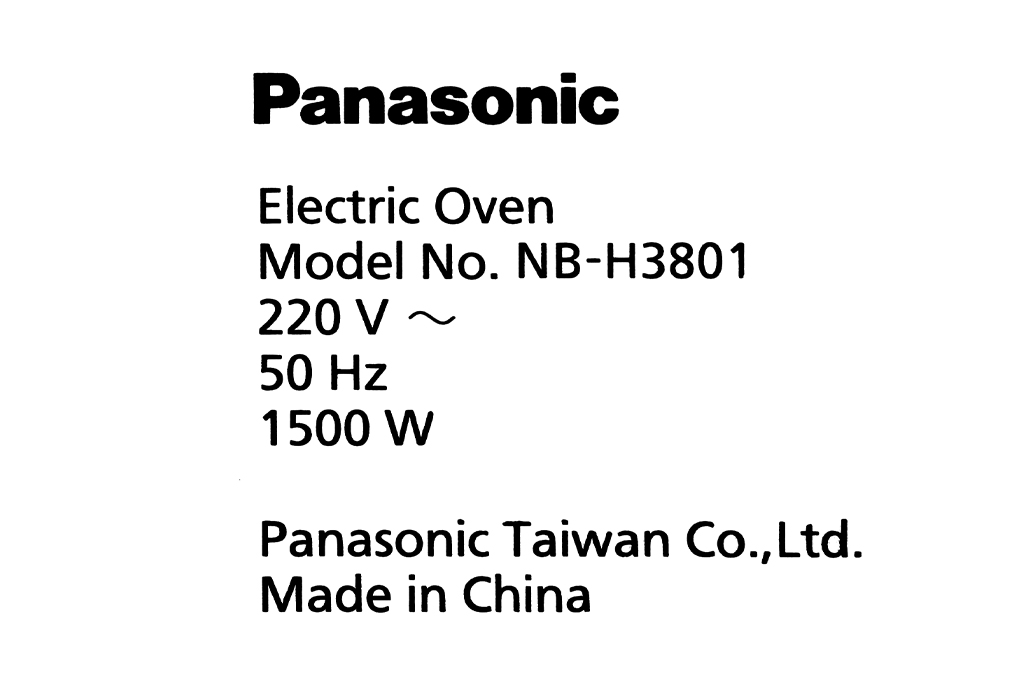 Lò nướng Panasonic NB-H3801KRA 38 lít