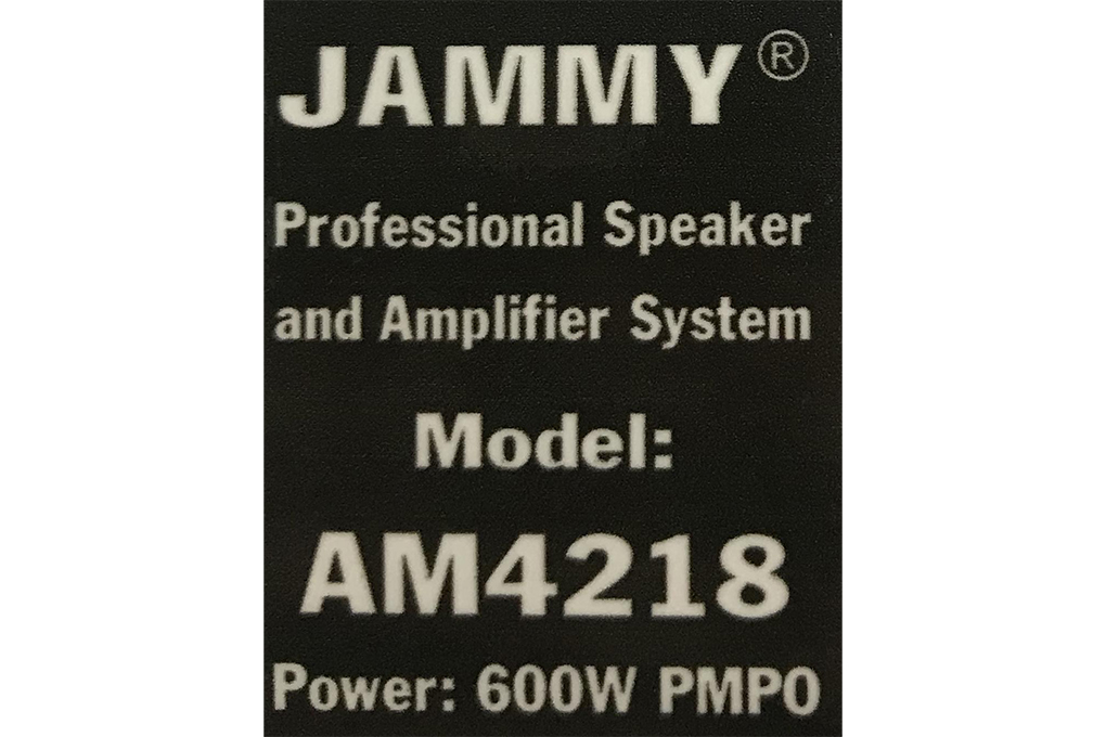 Loa kéo Karaoke Jammy AM4218 600W